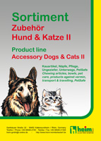 Hier gelangen Sie zu unserem Katalog mit Zubehrartikel fr Hund & Katze